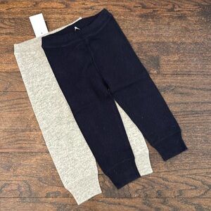 Two pair - Crewcuts cashmere pants New with tags. 
Navy blue and grey